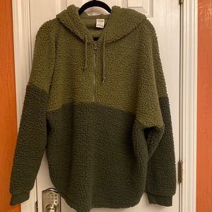 Victoria’s Secret Sherpa Hoodie size L